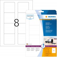 Herma 4355 etiquettes pour disquettes 3,5 70 x 67,7 A4 Blanc