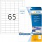 Herma 4388 etiquettes pour surgeles 38,1 x 21,2 A4 Blanc