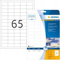 Herma 4388 etiquettes pour surgeles 38,1 x 21,2 A4 Blanc