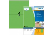 Herma 4399 etiquettes 105 x 148 A4 400 pieces Vert