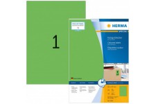 Herma 4404 etiquettes 210 x 297 A4 100 pieces Vert