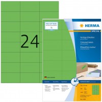 Herma 4409 etiquettes 70 x 37 A4 2400 pieces Vert