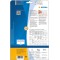 Herma 4412 Pack de 250 etiquettes nominatives sur feuilles A4 separables et amovibles en acetate 80 x 50 mm (Blanc) (Import Alle