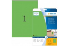 Herma 4424 etiquettes 210 x 297 A4 20 pieces Vert