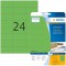 Herma 4469 etiquettes 70 x 37 A4 480 pieces Vert