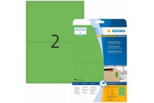 Herma 4499 etiquettes 199,6 x 143,5 A4 40 pieces Vert