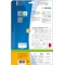 Herma Premium Papier Laser pour Imprimante Laser Jet d'encre/Imprimante Couleur A4 63,5x33,9 mm 600 pages Blanc