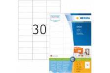 Herma 4612 etiquettes 70 x 29,7 Premium A4 6000 pieces Blanc