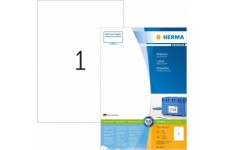 Herma 4631 etiquettes 210 x 297 Premium A4 200 pieces Blanc