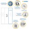 Herma 4657 etiquettes 70 x 297 Premium A4 300 pieces Blanc