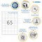 Herma 5027 etiquettes 38,1 x 21,2 Premium A4 1625 pieces Blanc