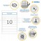 Herma 5119 etiquettes pour classeur a  anneaux 192 x 25,4 A4 Blanc