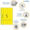 Herma 5131 etiquettes classeur 38 x 297 A4 100 pieces Jaune