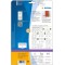 Herma 5132 etiquettes classeur 38 x 297 A4 100 pieces Rouge