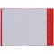 Lot de 10 : Protege cahiers Herma Format A5 rouge fonce