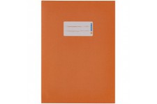 Lot de 10 : Protege cahiers Herma Format A5 Orange