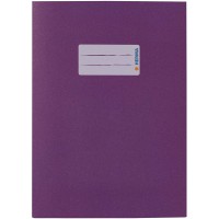 Lot de 10 : Protege cahiers Herma Format A5 lilas