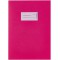 Lot de 10 : Protege cahiers Herma Format A5 Rosa