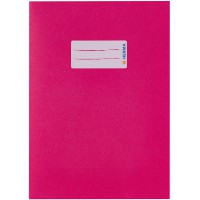 Lot de 10 : Protege cahiers Herma Format A5 Rosa