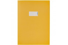 Lot de 10 : Protege cahiers Herma Format A4 jaune