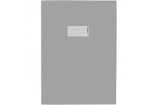 Lot de 10 : Protege cahiers Herma Format A4 gris clair
