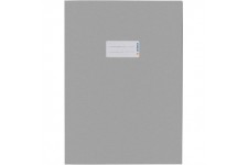 Lot de 10 : Protege cahiers Herma Format A4 gris clair