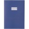 Lot de 10 : Protege cahiers Herma Format A4 bleu fonce