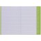 Lot de 10 : Protege cahiers Herma Format A4 vert clair