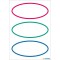 HERMA 5782 etiquettes de livre autocollantes en papier pour enfants, filles et garcons, 18 etiquettes ovales