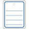 Herma 6805 Etiquettes Bleu, Blanc