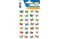decoratives Label Magic Papillons, Glittery 1 Sheet