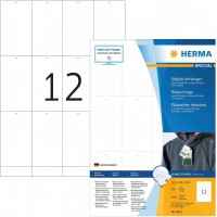 Herma etiquettes a  suspendre Format A4 Papier/plastique/papier Blanc 52,5 x 93,5 mm Lot de 1200 (Import Allemagne)