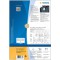 Herma etiquettes a  suspendre Format A4 Papier/plastique/papier Blanc 52,5 x 93,5 mm Lot de 1200 (Import Allemagne)