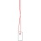 HERMA - etiquettes pour textile, 7 x 15 mm, avec fil rouge, encarton blanc, pour l'etiquetage des pr