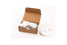 Herma 6932 Lot de 1000 etiquettes a  suspendre avec ficelle 15 x 24 mm (Blanc)
