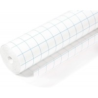 HERMA Rouleau de film adhesif de protection pour livre (1 m x 40 cm, autocollant, brillant) transparent 7001