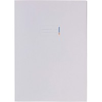 Lot de 10 : HERMA 7044 Protege-cahiers en papier recycle epais et couleurs riches pour cahiers d'ecole Blanc Format A4