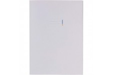 Lot de 10 : HERMA 7044 Protege-cahiers en papier recycle epais et couleurs riches pour cahiers d'ecole Blanc Format A4