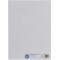 Lot de 10 : HERMA 7044 Protege-cahiers en papier recycle epais et couleurs riches pour cahiers d'ecole Blanc Format A4