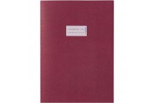 Lot de 10 : HERMA 7047 Protege-cahier A4 avec zone d'etiquetage en papier recycle et couleurs riches, couverture pour cahiers sc