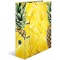 HERMA Motif classeur a levier A4 Fruits Ananas, dos de 7 cm, en carton robuste, imprime entierement a l'exterieur e