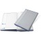 Herma Protege livre Enveloppe/Classic, en plastique transparent, bord bleu, 1 piece 310 x 540 mm