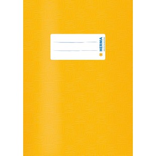 Protege-cahier Herma dimension A5 couvert en plastique - Structure en velours - 1 piece 5 gedeckt mit Baststruktur, 