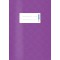 Protege-cahier Herma dimension A5 couvert en plastique - Structure en velours - 1 piece 5 gedeckt mit Baststruktur, 