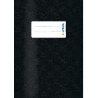 Protege-cahier Herma dimension A5 couvert en plastique - Structure en velours - 1 piece 5 gedeckt mit Baststruktur, 