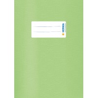 Protege-cahier Herma dimension A5 couvert en plastique - Structure en velours - 1 piece 5 gedeckt mit Baststruktur, 