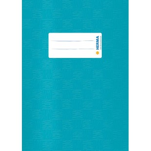 Herma Protege-cahier Couvert Format A5 Turquoise.