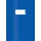 Lot de 25 : Herma - 7443 - protege cahier en plastique A4 avec revetement velours 4 recouvert de structure liberienne - bleu fon