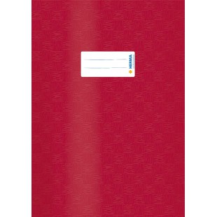 Lot de 25 : Intercalaires Herma en plastique A4 avec revetement velours rouge bordeaux