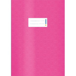 Lot de 25 : protge- cahier, format A4, en PP, couverture rose
